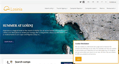 Desktop Screenshot of losinia.hr